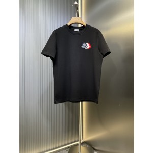 Moncler 몽클레어 몽클레르 삼색 로고 자수 반팔 티셔츠 의류