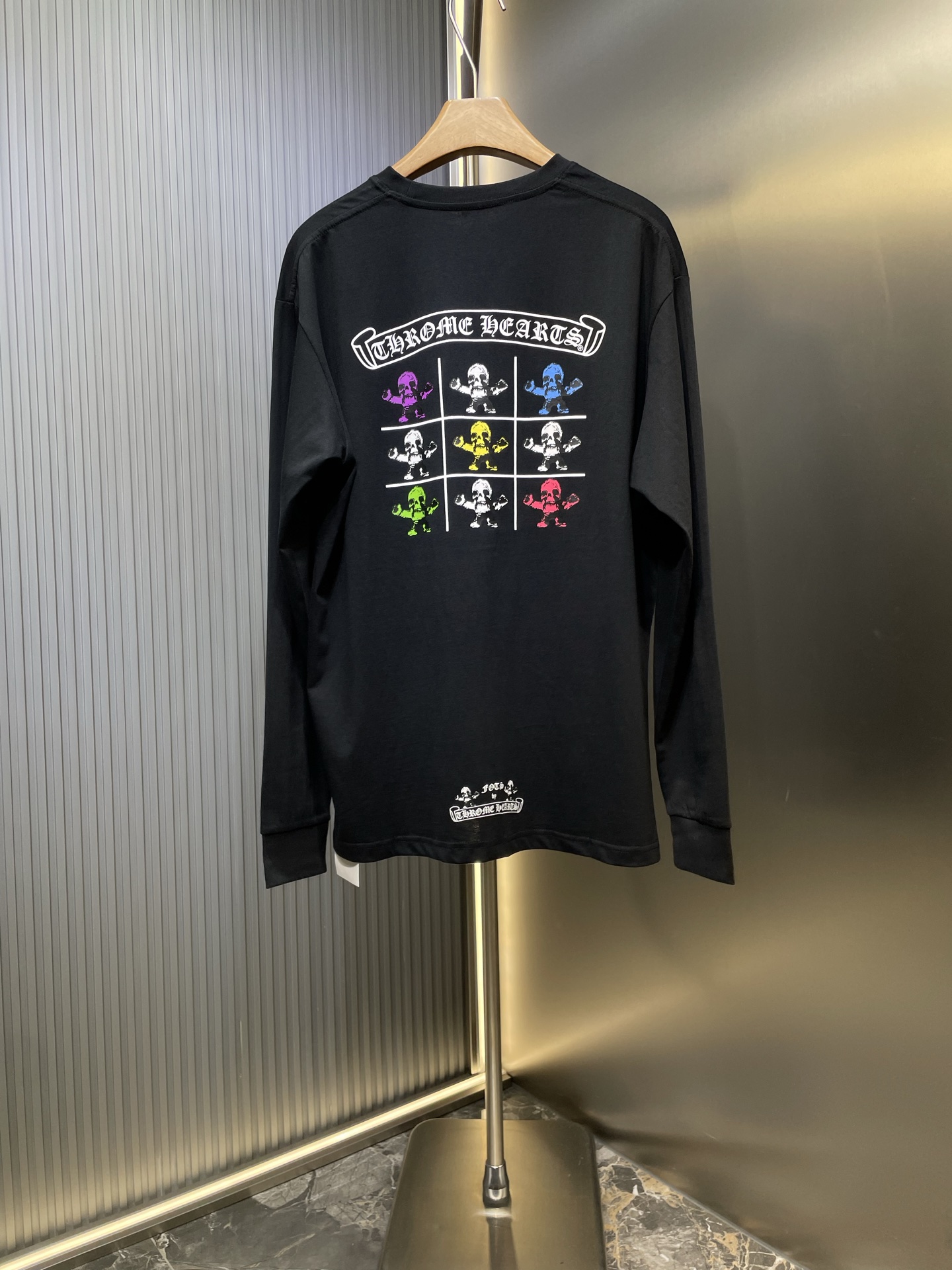 Chrome Hearts CH 크롬하츠 foti 스컬 멀티 프린트 롱슬리브 긴팔 티셔츠 의류