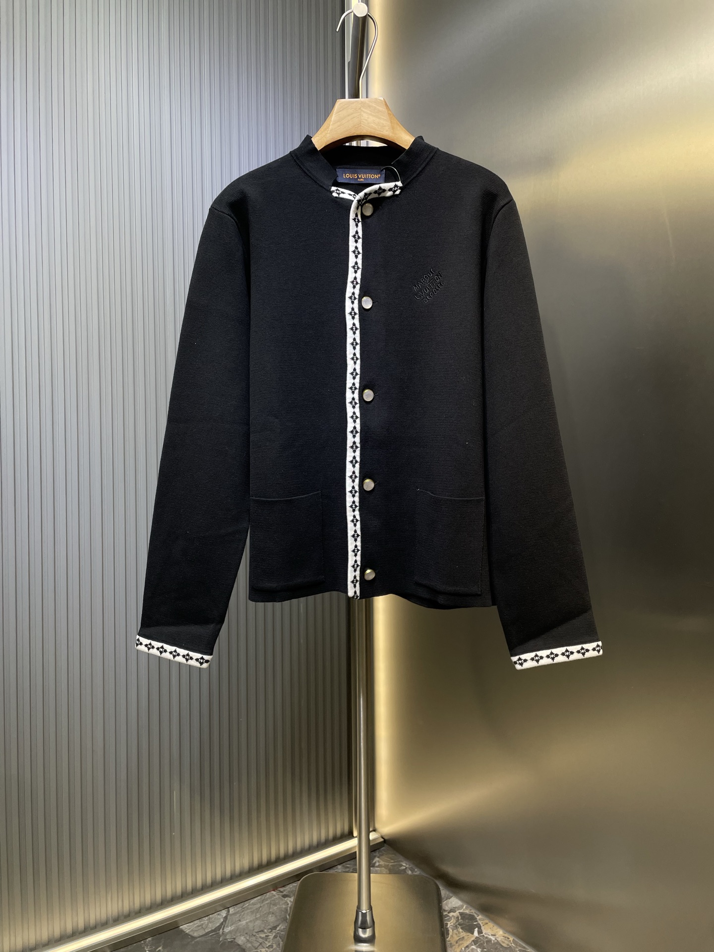 Louis Vuitton LV 루이비통 니트 자수 블레이저 자켓 재킷 의류