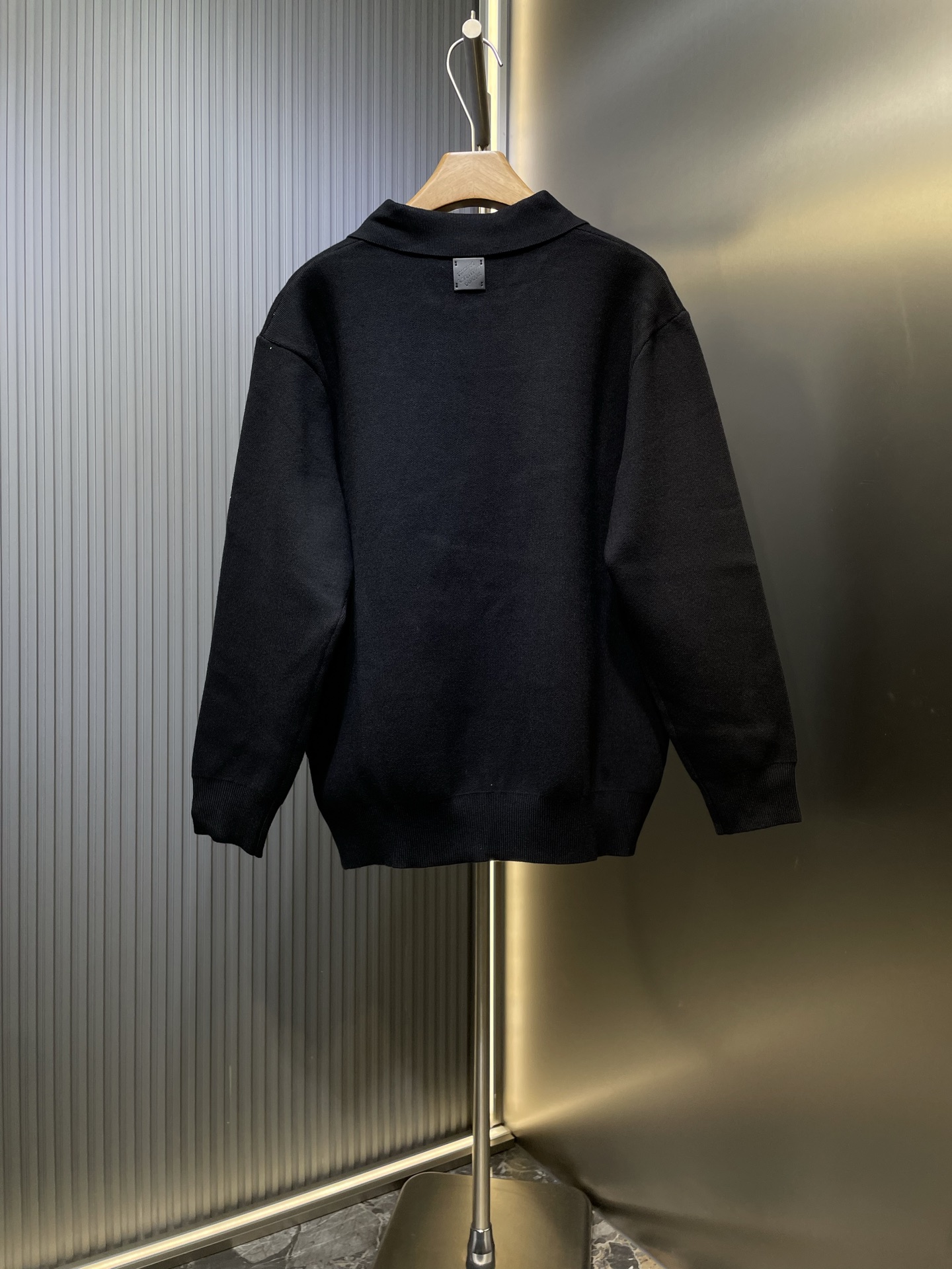 Louis Vuitton LV 루이비통 가죽 디테일 집업 가디건 자켓 재킷 의류