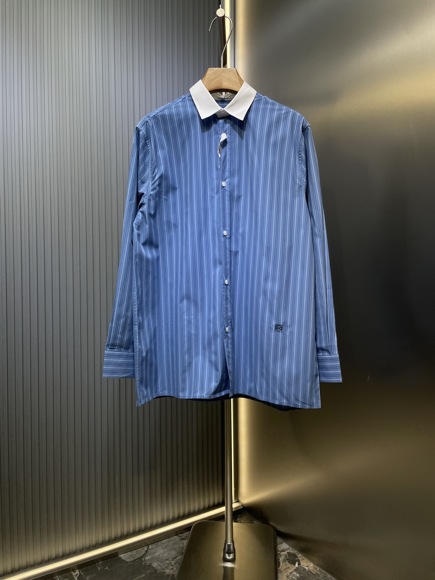 LOEWE 로에베 스트라이프 배색 셔츠 의류