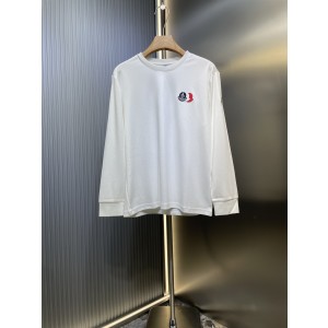 Moncler 몽클레어 몽클레르 자수 라운드넥 긴팔 티셔츠 의류