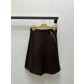 miumiu 미우미우 미디엄 기장 A라인 스커트 치마 의류