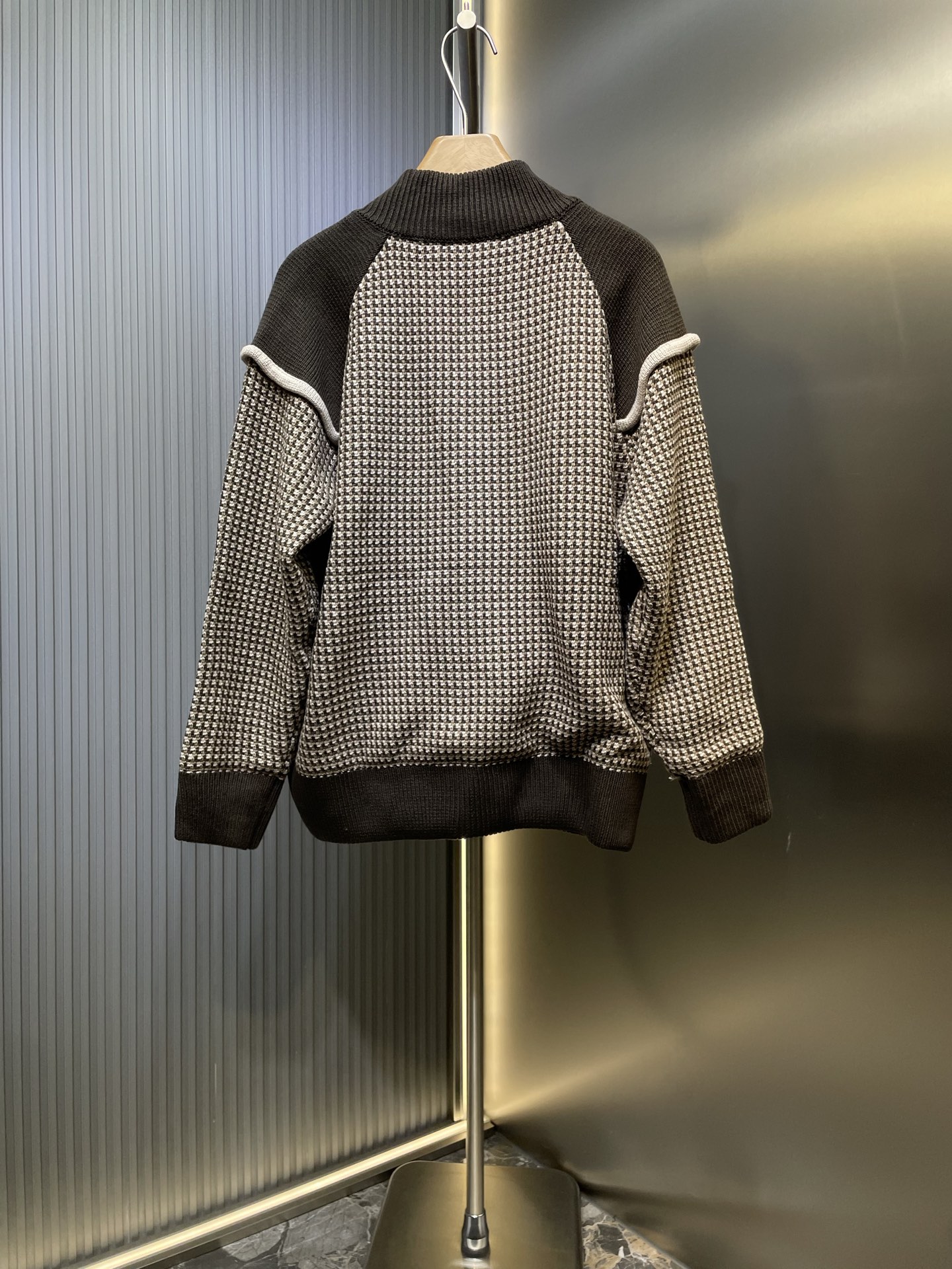 Louis Vuitton LV 3D 루이비통 플라잉 패턴 자카드 니트 스웨터 자켓 의류