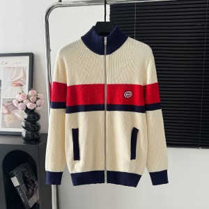 Gucci 구찌 라운드 집업 니트 스웨터 자켓 재킷 의류