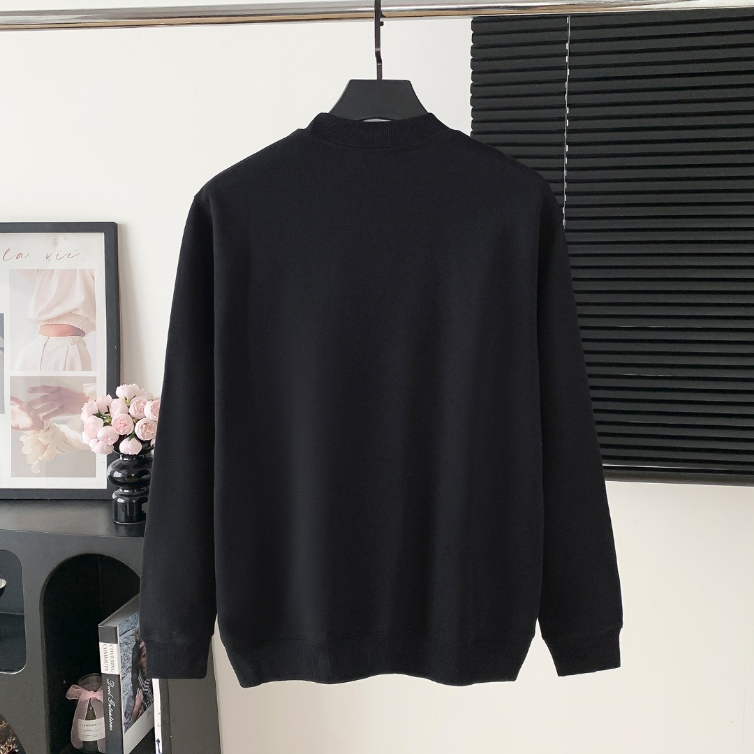 Dior CD 디올 자수 레터링 라운드넥 맨투맨 티셔츠 의류