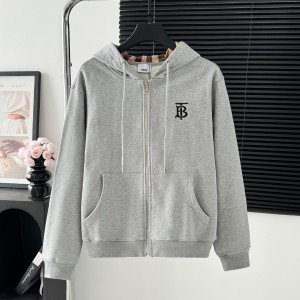 Burberry 버버리 자수 로고 지퍼 후드 집업 재킷 자켓 의류