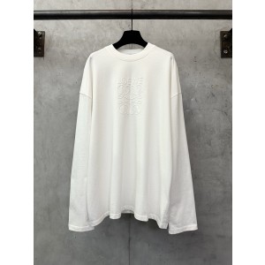 LOEWE 로에베 3D 발포 로고 긴팔 티셔츠 의류