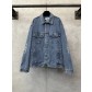 LOEWE 로에베 레이저 버닝 아나그램 데님 재킷 재켓 의류