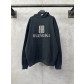 Balenciaga 발렌시아가 더블 B 레터 프린트 후드티 의류