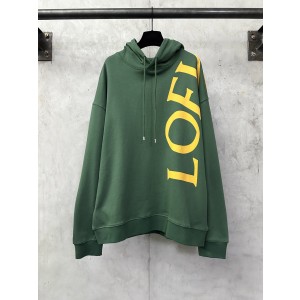 LOEWE 로에베 패치 프린트 로고 후드티 의류