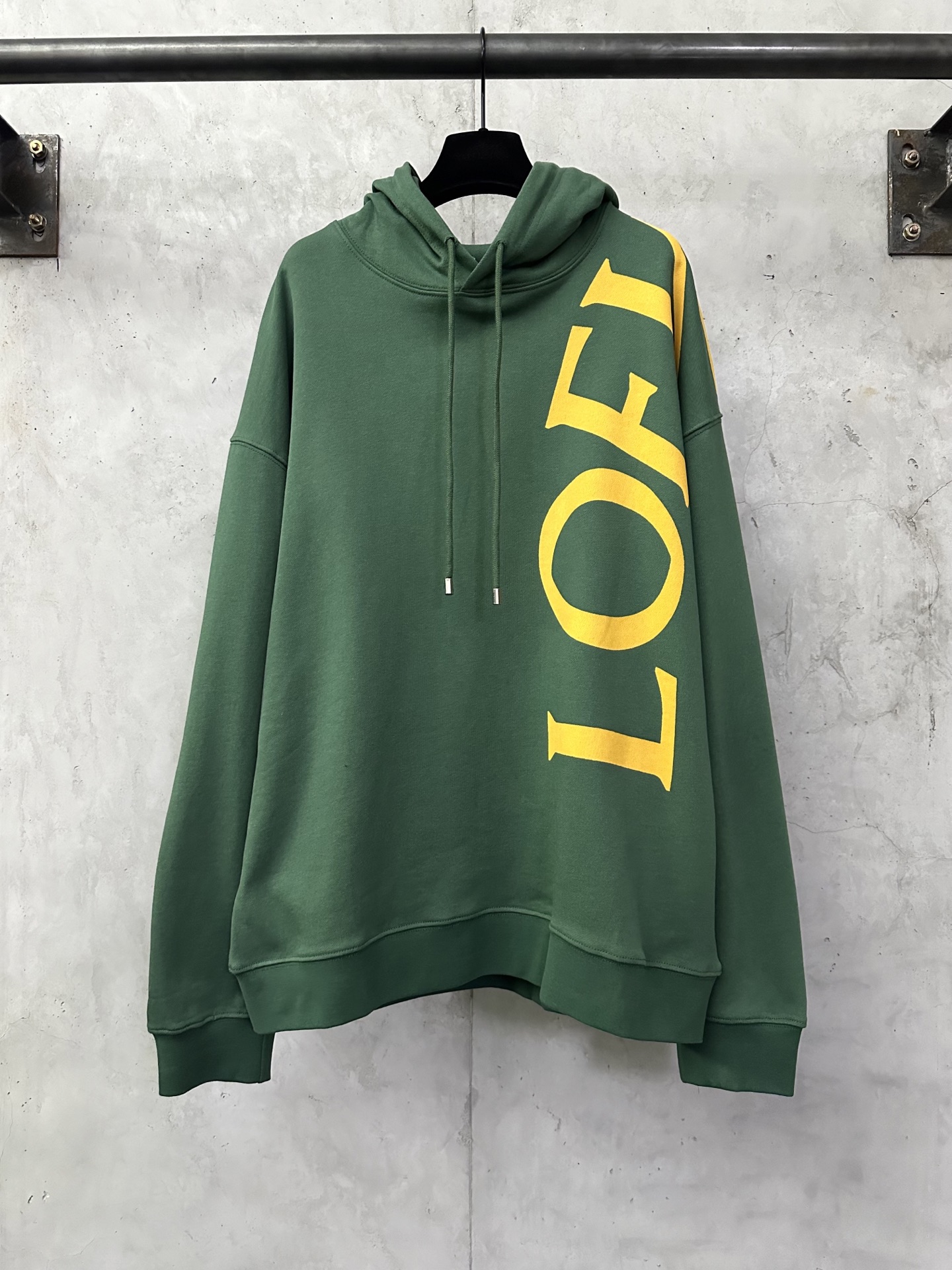 LOEWE 로에베 패치 프린트 로고 후드티 의류