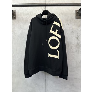 LOEWE 로에베 패치 프린트 로고 후드티 의류