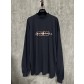 Balenciaga 발렌시아가 더블 B 로고 슬로건 롱슬리브 긴팔 티셔츠 의류