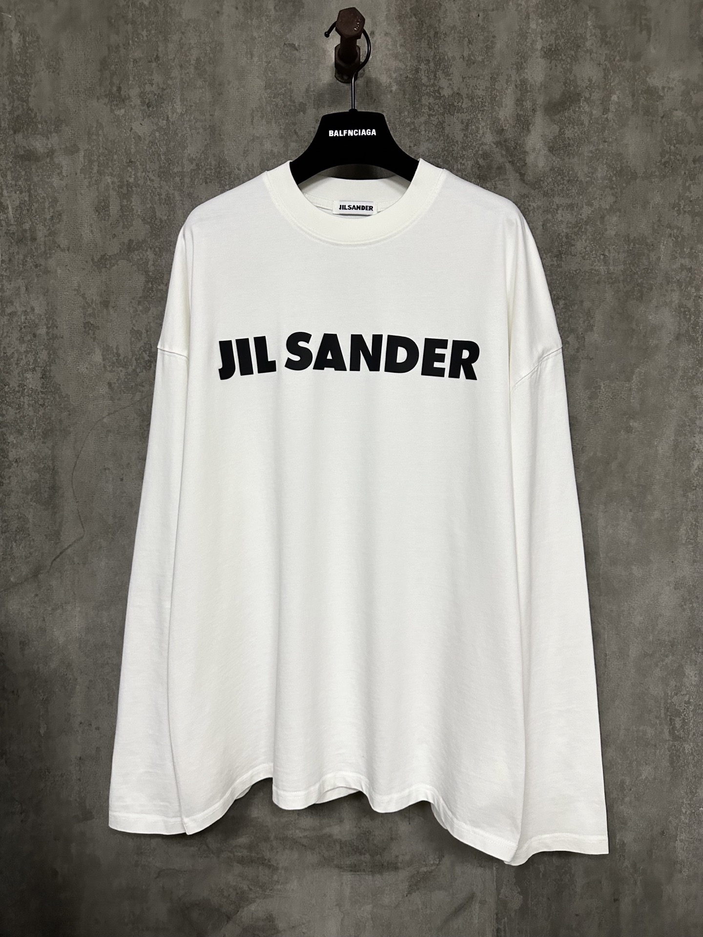 Jil Sander 질 샌더 클래식 로고 프린트 롱슬리브 긴팔 티셔츠 의류