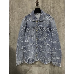 LOUIS VUITTON LV 루이비통 클라우드 자카드 데님 자켓 의류