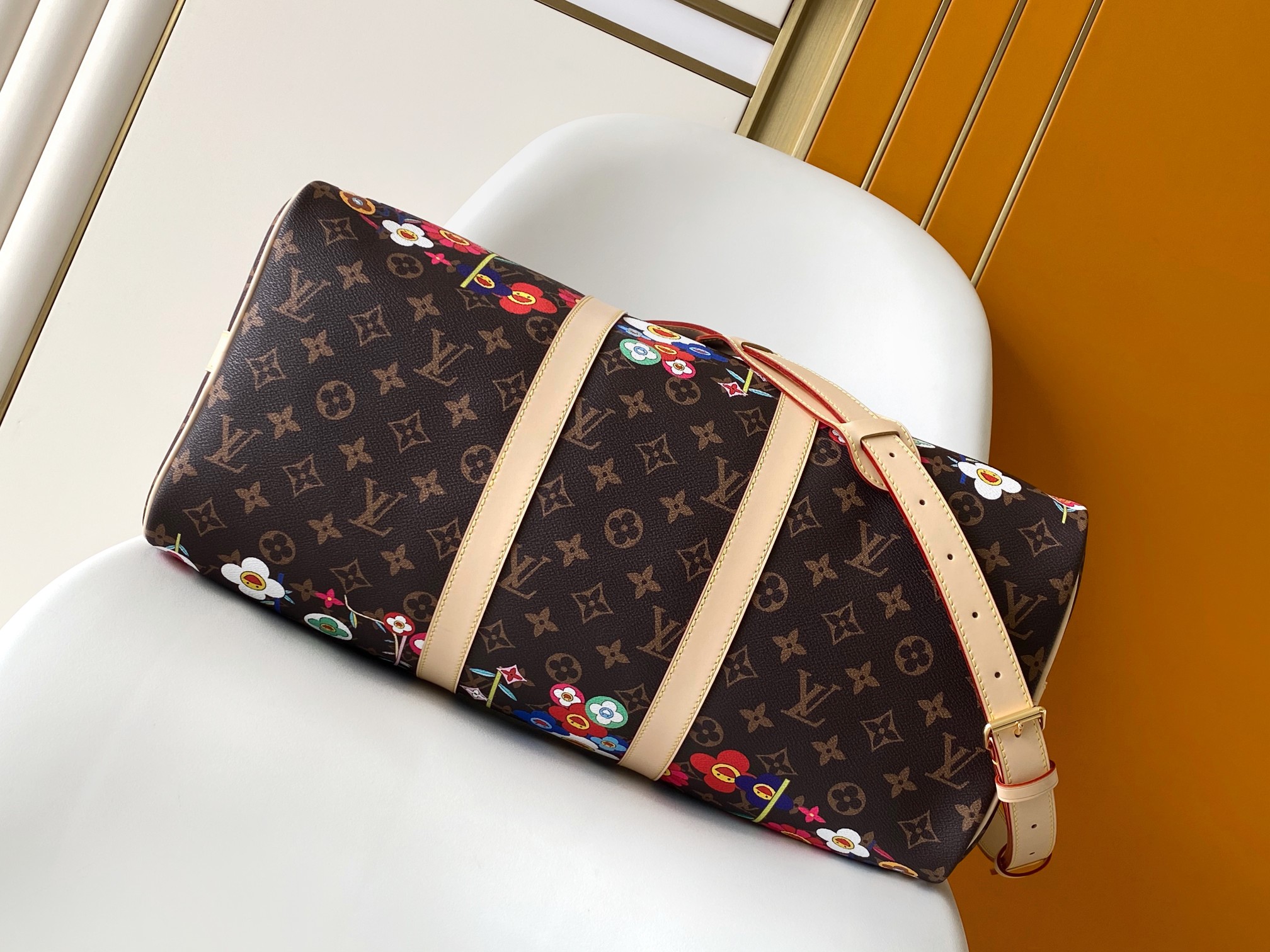 LV x TM Keepall Bandoulière 45 루이비통 보스턴백 가방