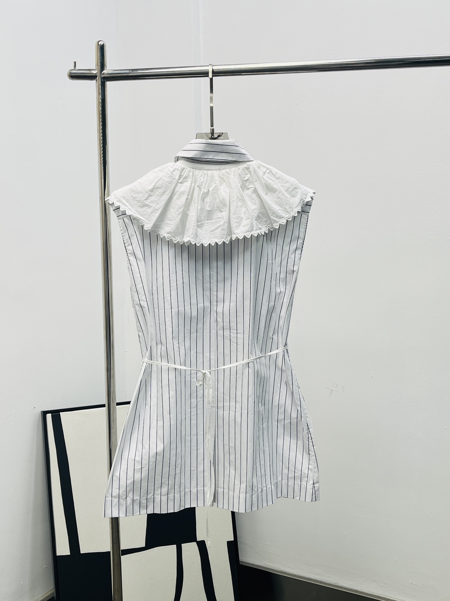 Chanel 샤넬 스트라이프 레이스 블라우스 원피스 의류