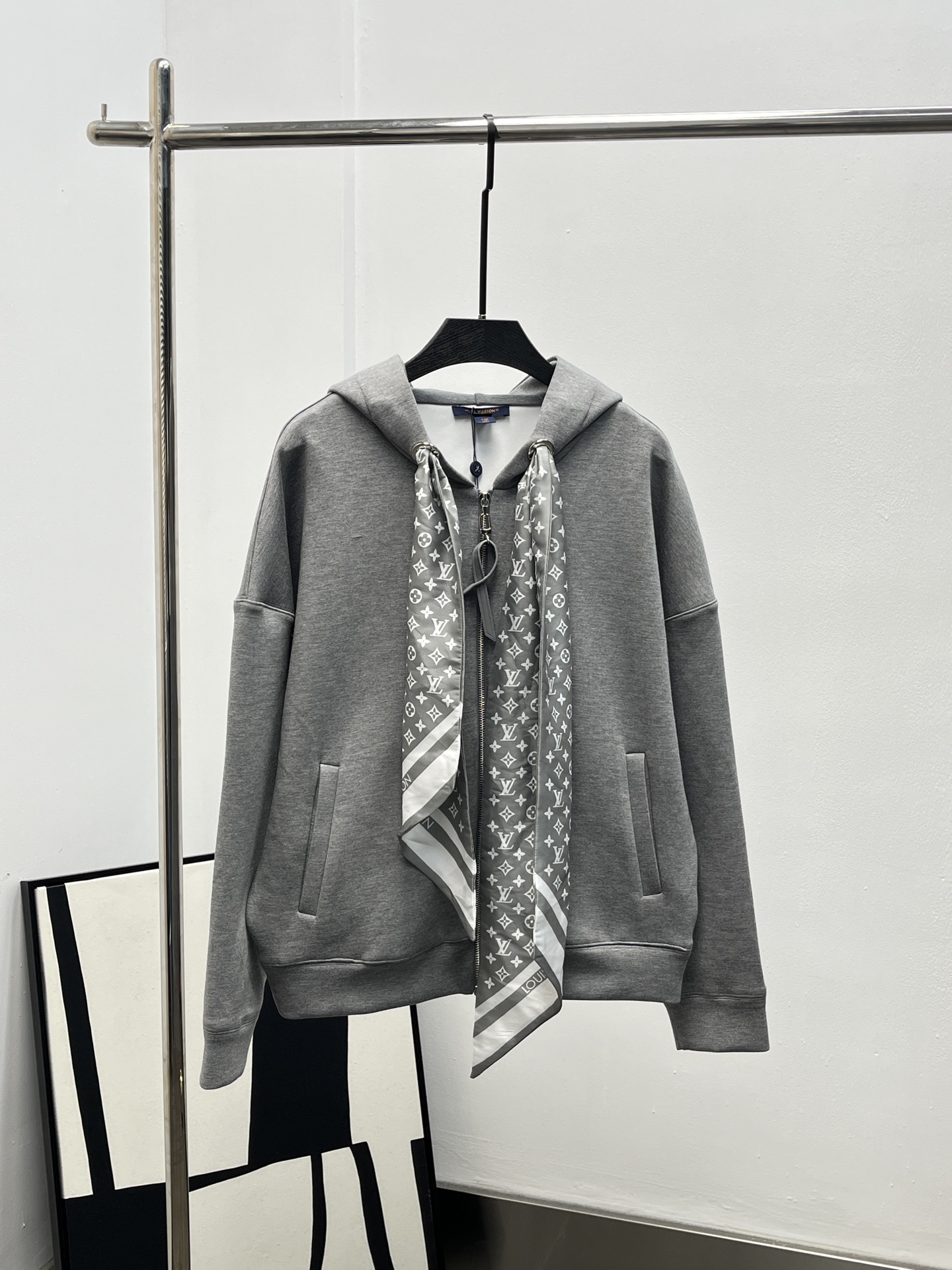 Louis Vuitton LV 루이비통 모노그램 구조 후드 집업 자켓 재킷 의류