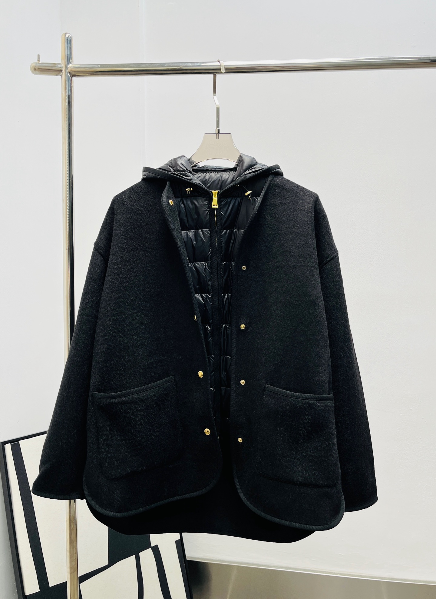 Moncler 몽클레어 몽클레르 사각 퀼팅 후드 패딩 점퍼 자켓 의류