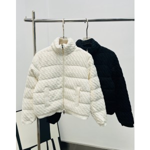 Moncler 몽클레어 몽클레르 하이넥 니트 배색 패딩 점퍼 자켓 재킷 의류