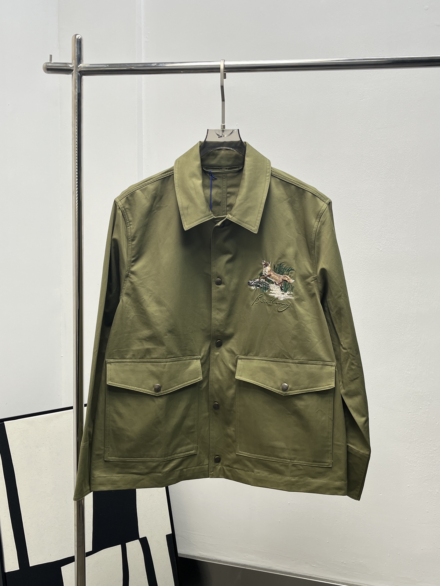 Burberry 바버리 폭스 자수 재킷 자켓 의류