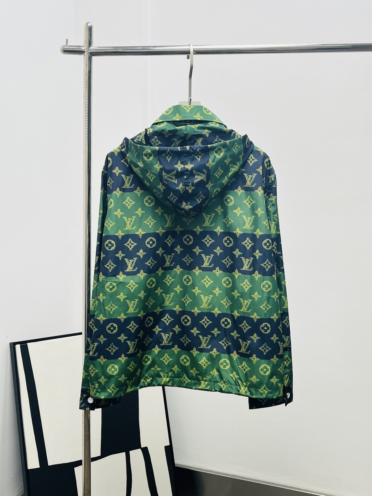 Louis Vuitton LV Monogram 루이비통 컬러 블록 후드 재킷 자켓 의류