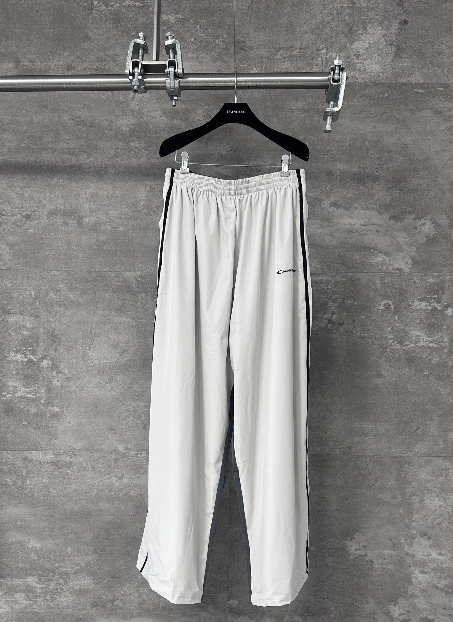 Balenciaga BLCG / 발렌시아가 로고 자수 배색 패치워크 팬츠 바지 의류