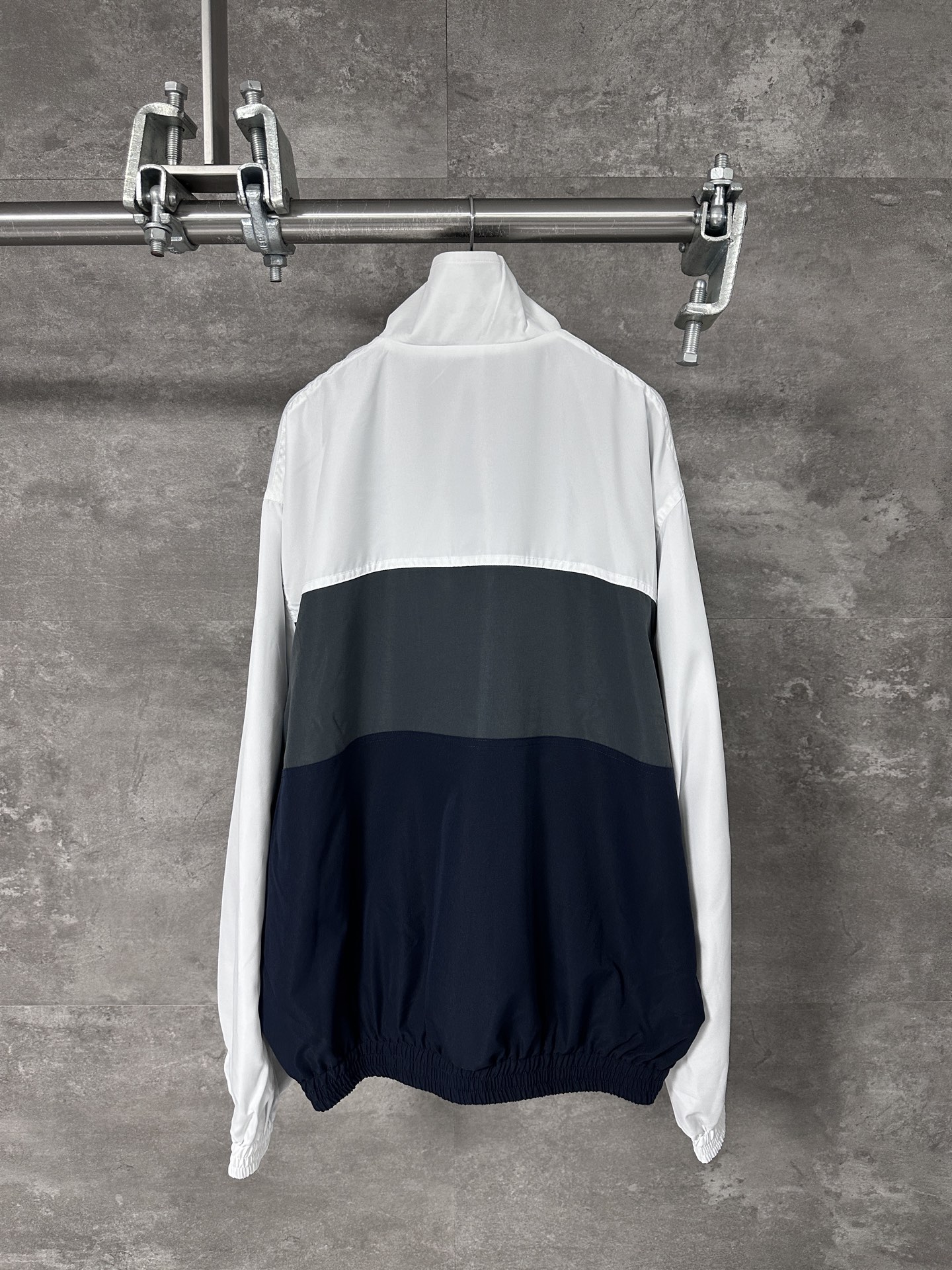 Balenciaga / 발렌시아가 캠퍼스 로고 프린트 캐주얼 집업 재킷 자켓 의류