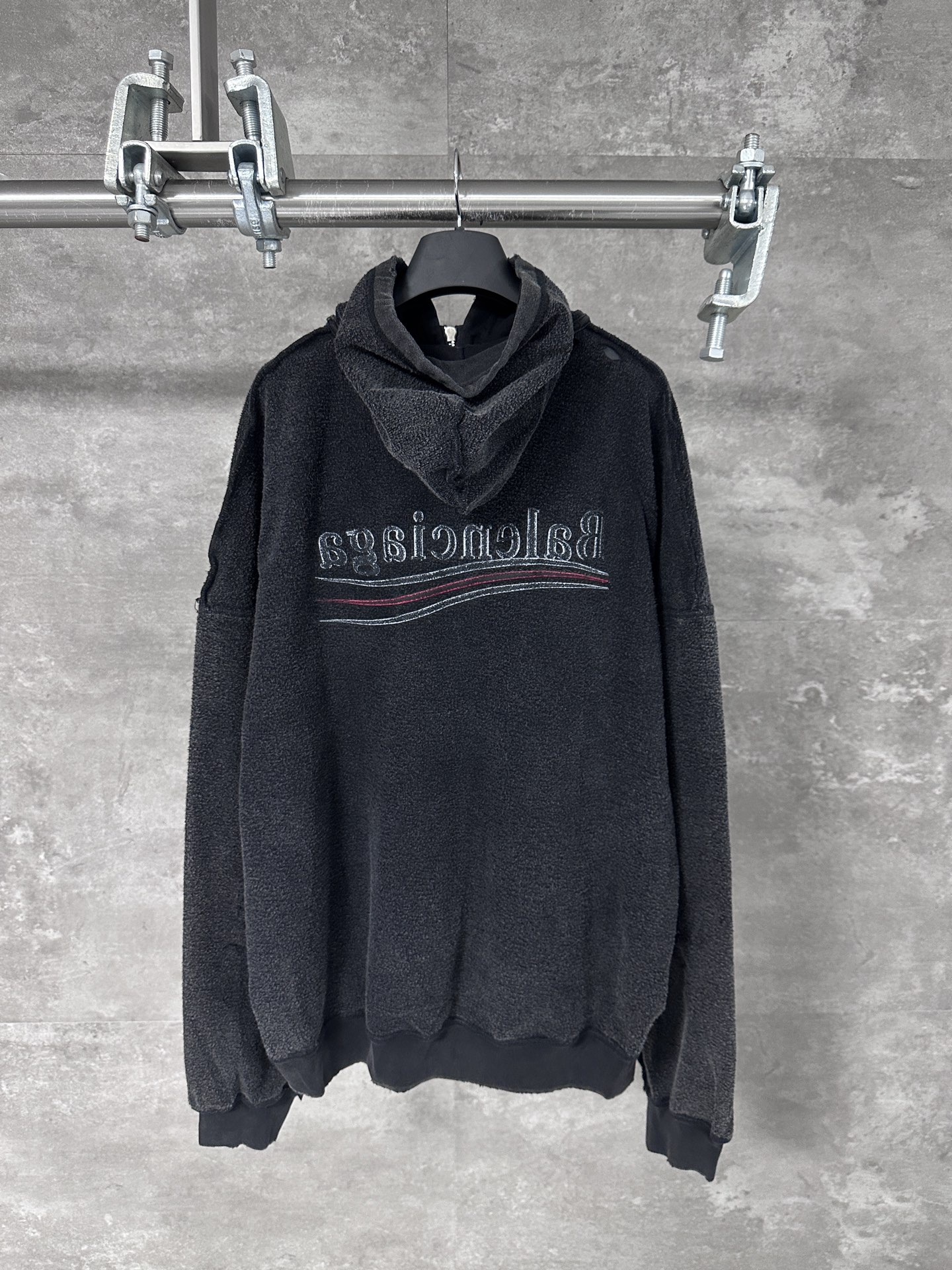 Balenciaga / BLCG 발렌시아가 양면 착용 가능 코튼 후드 집업 자켓 의류