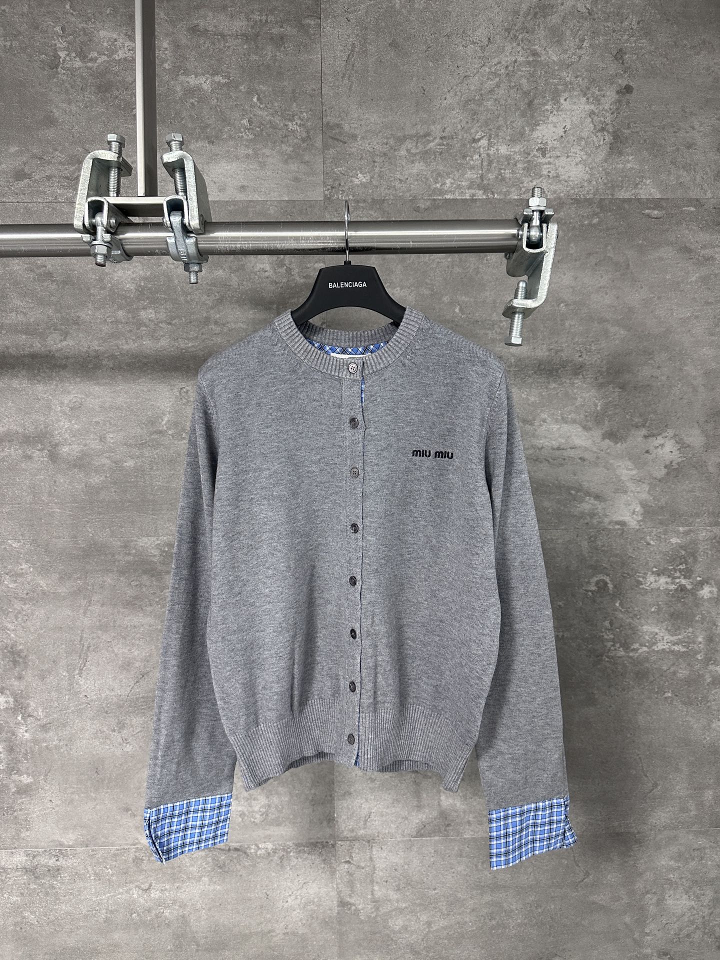 MiuMiu 미우미우 여성용 니트 가디건 자켓 의류