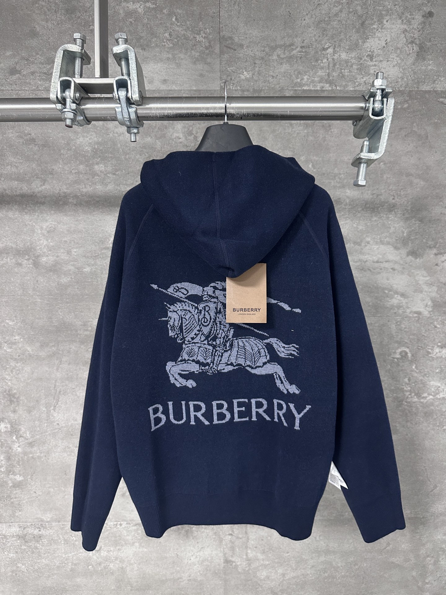 BURBERRY 버버리 리버서블 체크 캐시미어 후드 집업 자켓 재킷 의류