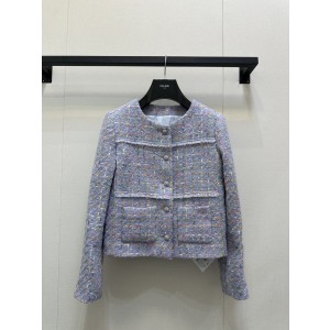 CHANEL 샤넬 클래식 라운드넥 재킷 자켓 의류