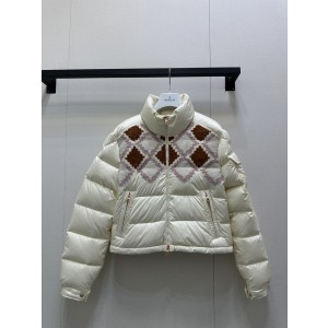 Moncler Megara 몽클레어 몽클레르 자수 숏 패딩 점퍼 자켓 재킷 의류