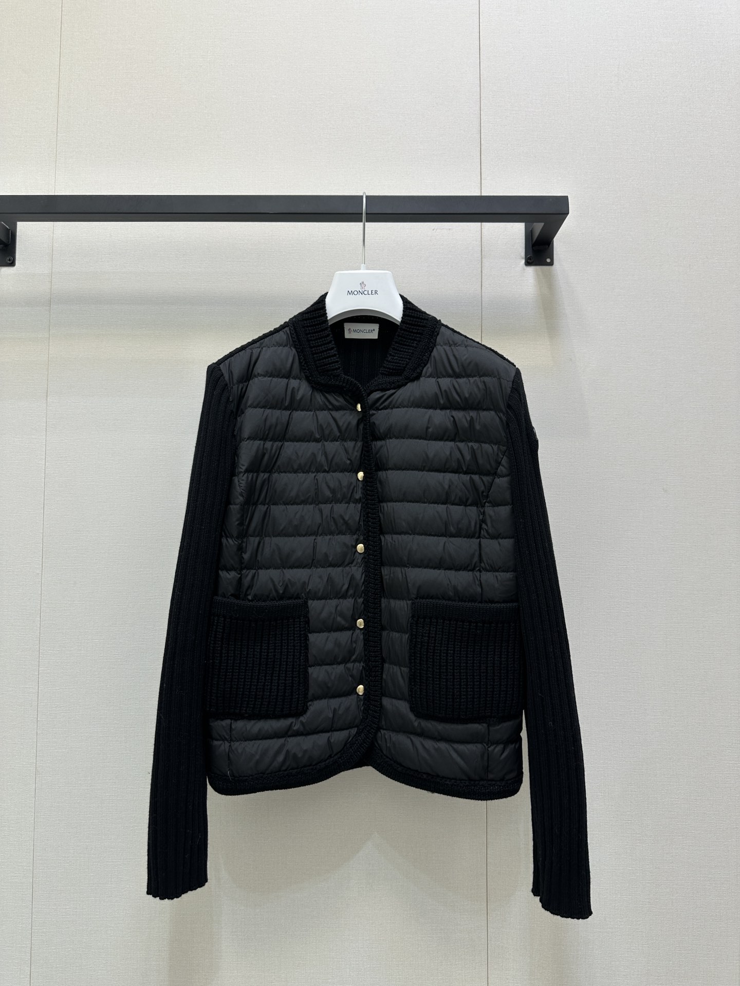 Moncler 몽클레어 몽클레르 다운 니트 콤비 재킷 자켓 의류