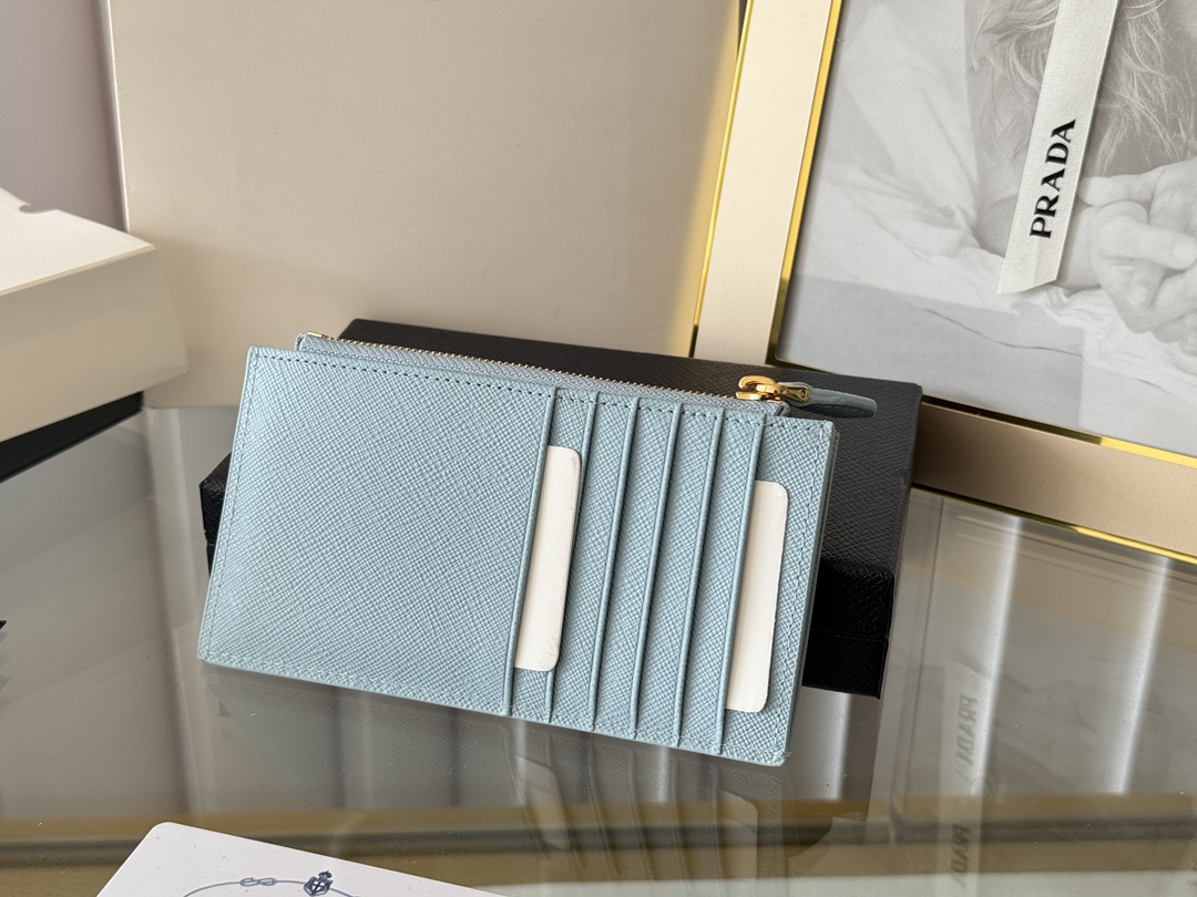 Prada 프라다 1MC079 사피아노 가죽 카드지갑 & 동전지갑 지갑