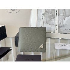 Prada 프라다 2M0513 남성 사피아노 가죽 반지갑 지갑