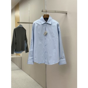 LOEWE 로에베 코튼 & 니트 믹스 셔츠 의류