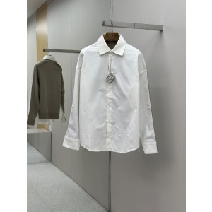 LOEWE 로에베 코튼 & 니트 믹스 셔츠 의류