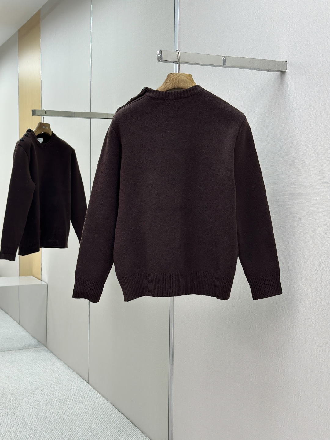 Bottega Veneta BV 보테가베네타 숄더 버튼 니트 긴팔 의류