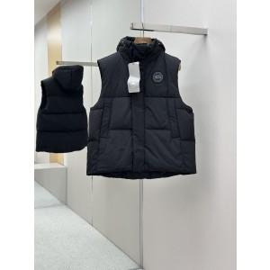 Canada Goose 캐나다구스 장식 후드 다운 베스트 조끼 의류