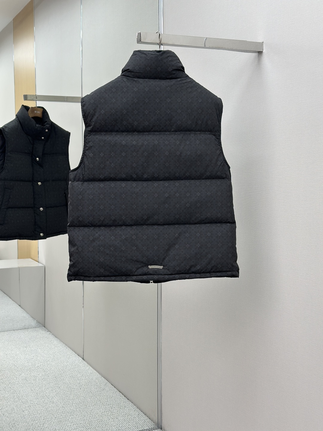 Chrome Hearts / 크롬하츠 CH 자수 패턴 다운 베스트 패딩 조끼 의류