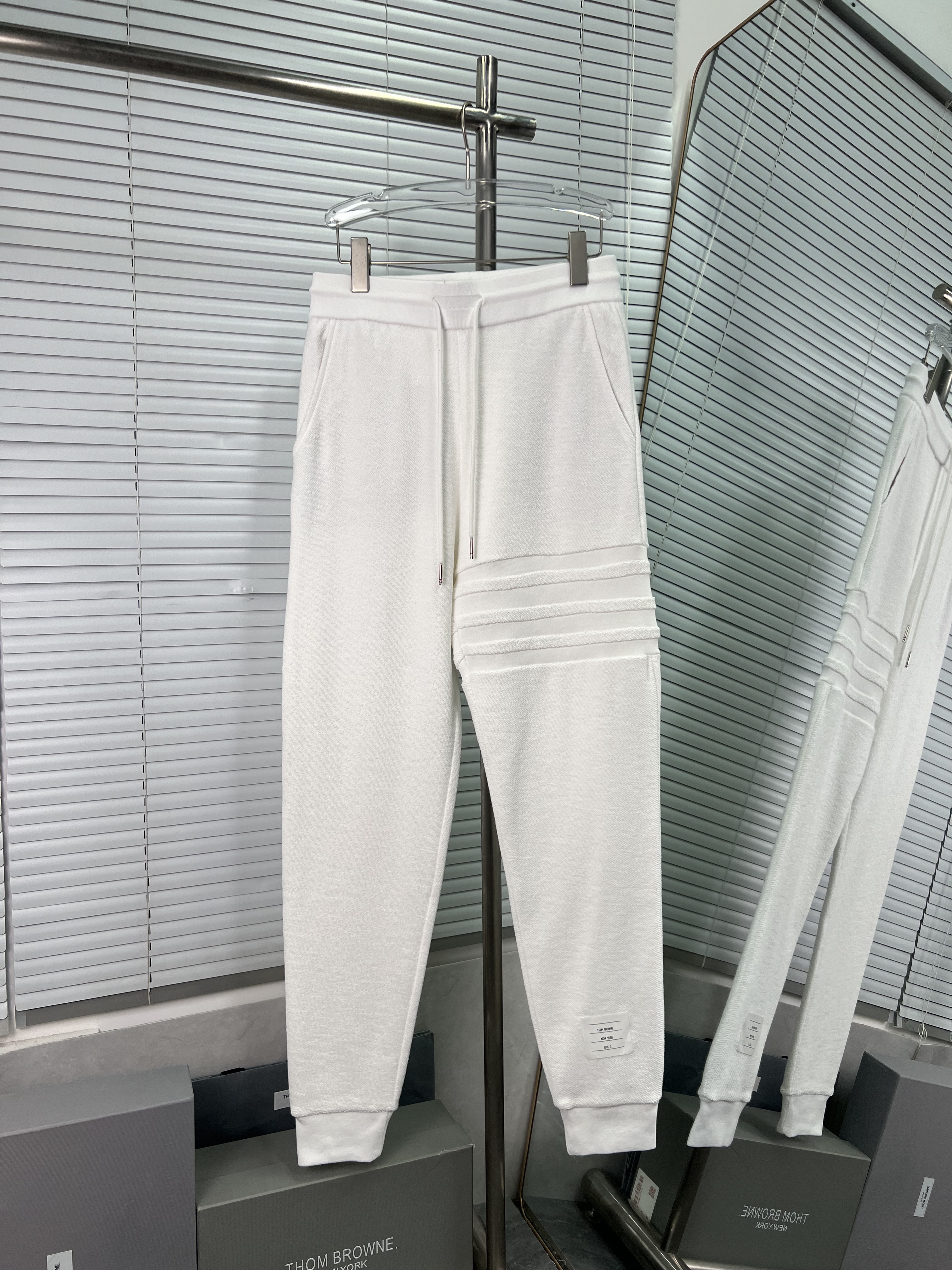Thom Browne 톰브라운 루프백 코튼 조거 팬츠 바지 의류