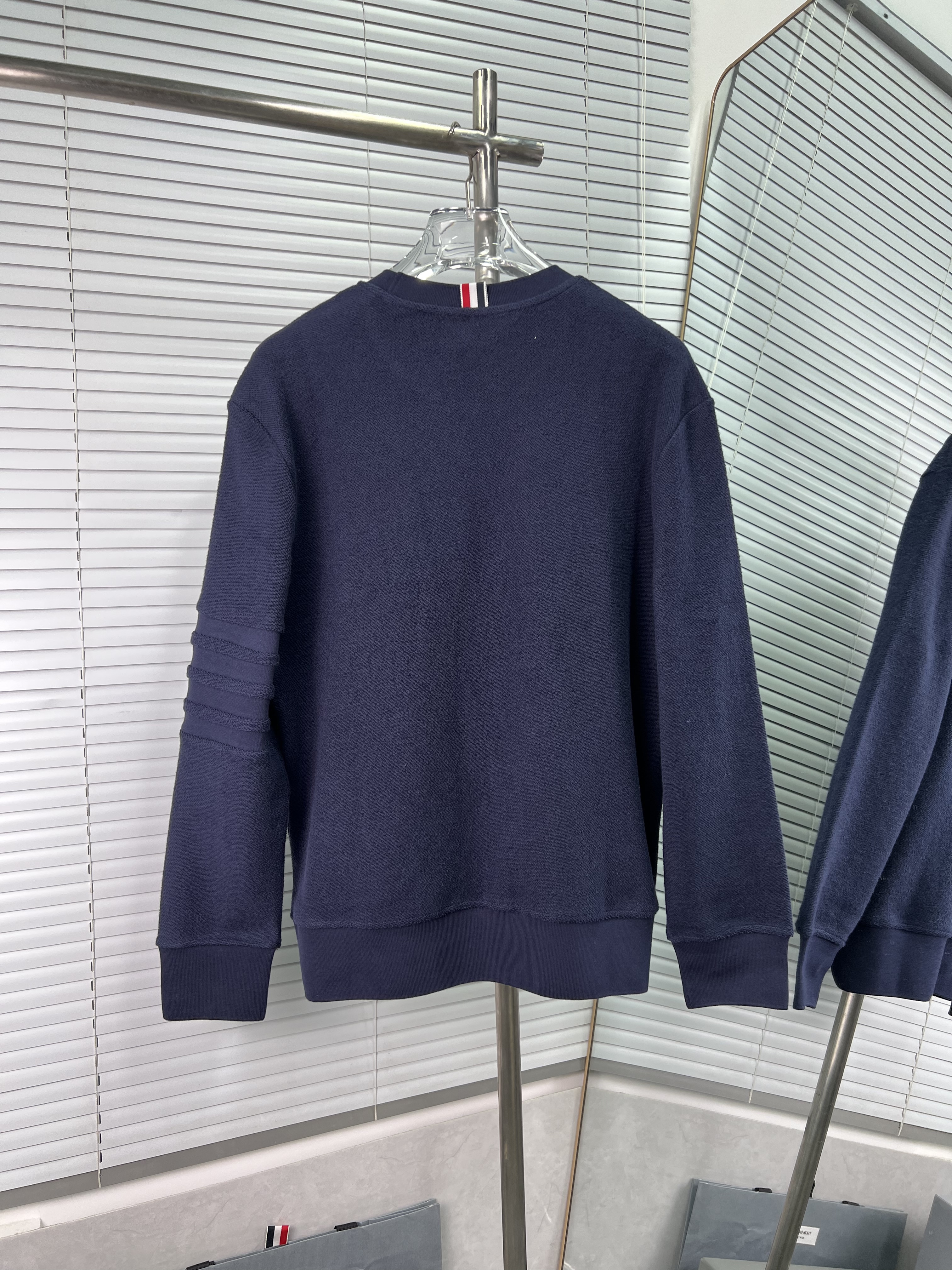 Thom Browne 톰브라운 루프백 코튼 맨투맨 티셔츠 의류