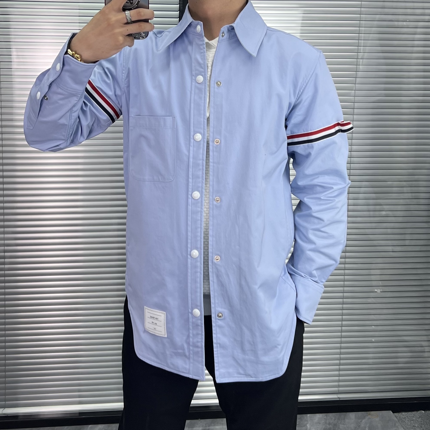 Thom Browne 톰브라운 순면 셔츠 의류