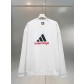Balenciaga x Adidas 발렌시아가 콜라보 긴팔 자수 맨투맨 티셔츠 의류