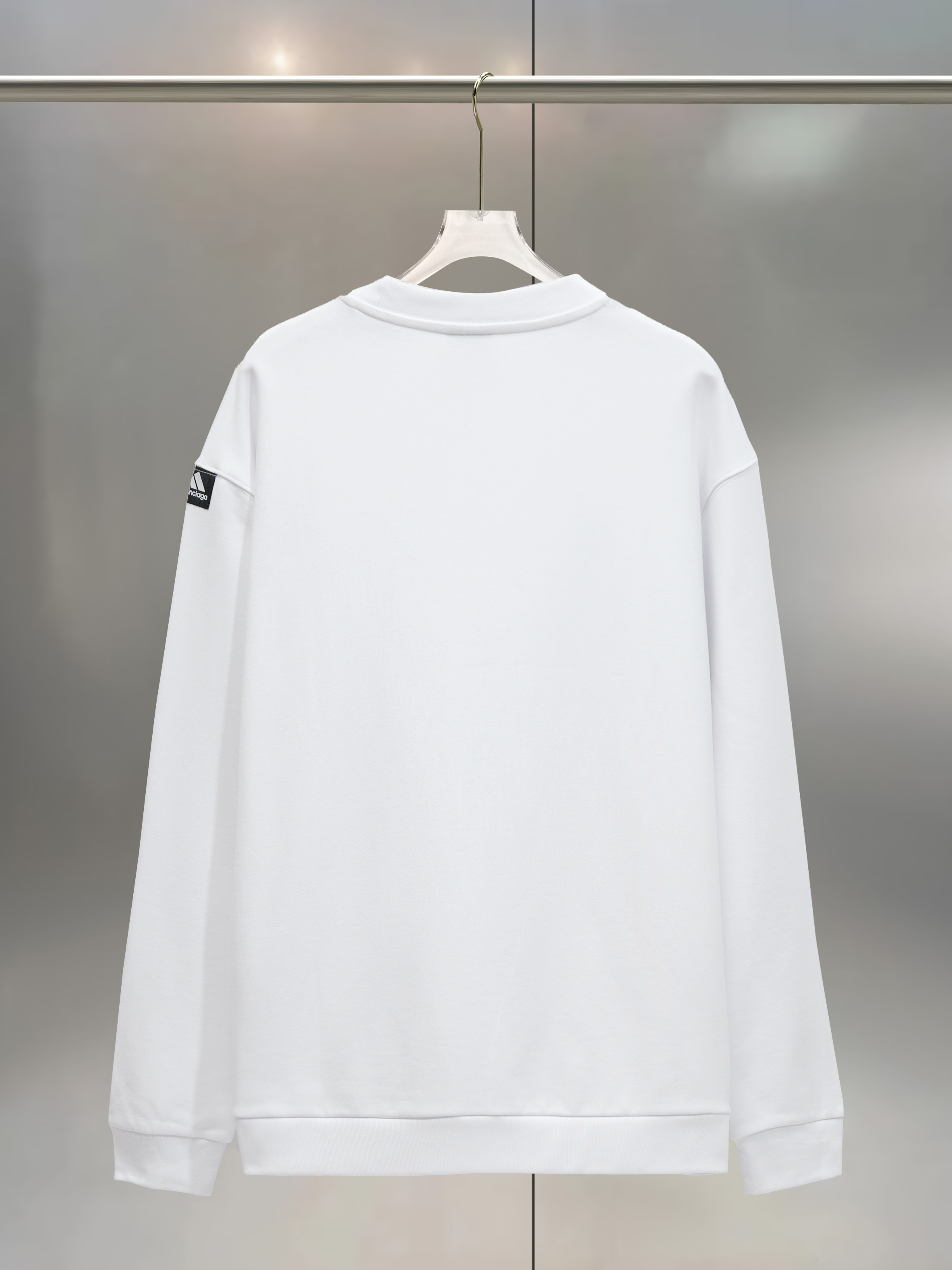 Balenciaga x Adidas 발렌시아가 콜라보 긴팔 자수 맨투맨 티셔츠 의류