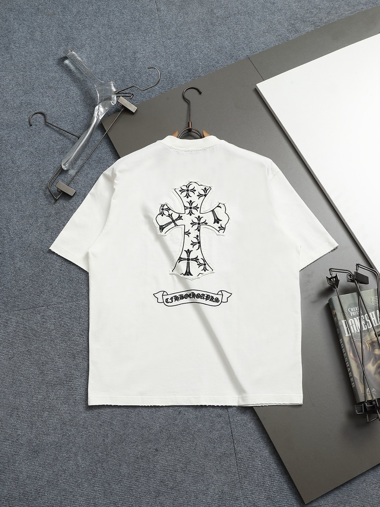 Chrome Hearts CH 크롬하츠 자수 반팔 티셔츠 의류