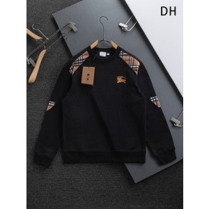 BURBERRY 버버리 체크 패치 로고 스웨트셔츠 맨투맨 티셔츠 의류