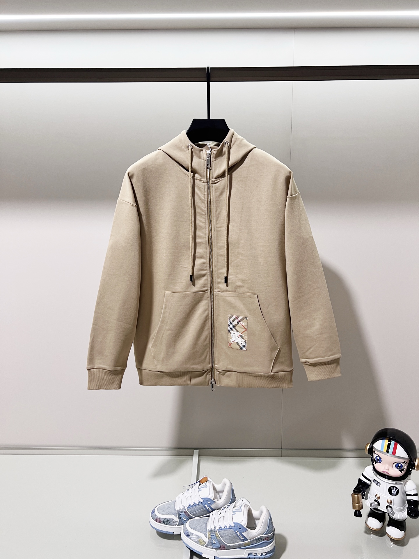 BURBERRY 버버리 맞춤 원단 후드 집업 자켓 재킷 의류